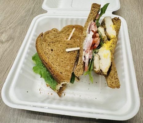 Chicken breast sandwich