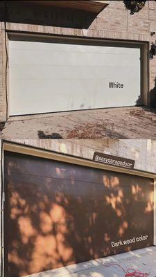 Before & After painting