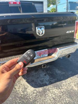 2015 dodge ram push to start