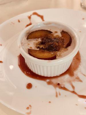Plum Brûlée Pudding