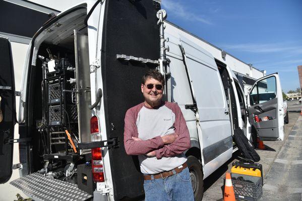 2.5 Ton Sprinter with full Lighting & Grip Packages