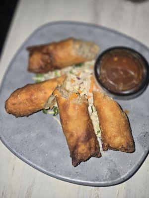 These egg rolls were delicious