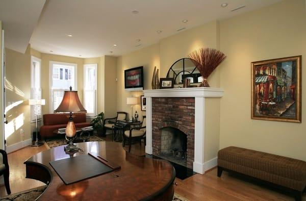 809 Cameron, Old Town Alexandria reception area