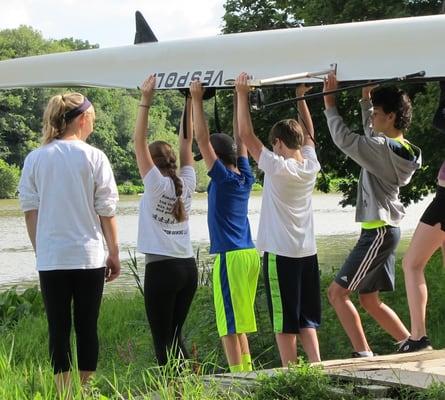 Learn to Row sessions are designed to take interested participants to a level of competence for starting club membership.