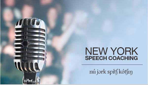 New York Speech Coaching