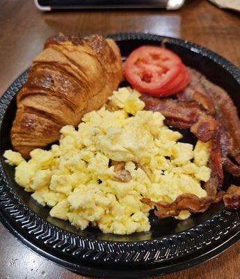 American Breakfast plate