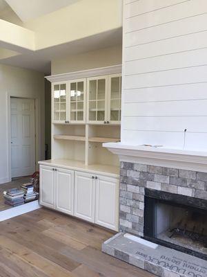 Built ins, flooring, tile and more