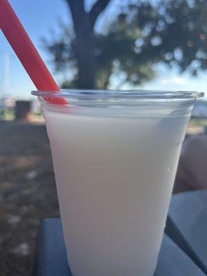 Refreshing drink while sitting out by the dock - worth a trip even if you are not taking a cruise !!