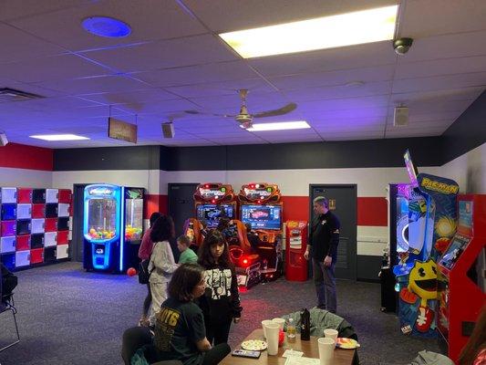 Arcade area