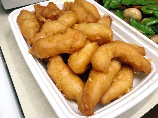 Honey garlic chicken