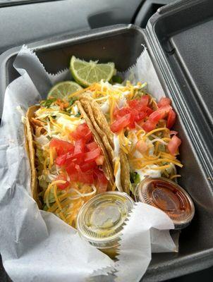 Deluxe Chicken Tacos