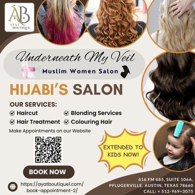 Hijabi friendly salon