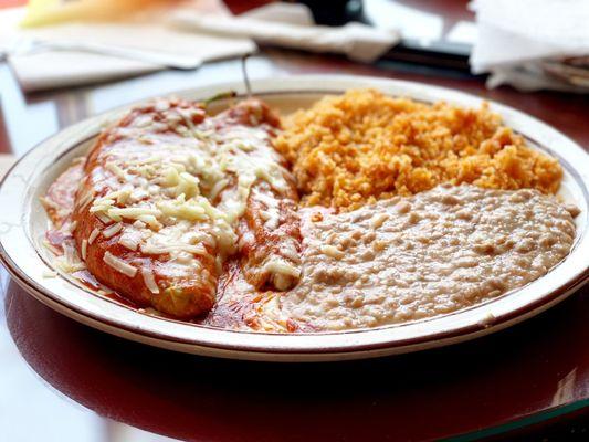 Chili Relleno's plate