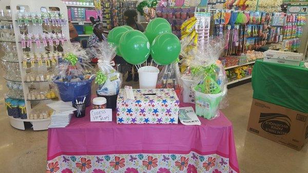 Raffle- Guess the amount of Jelly beans for gift basket!