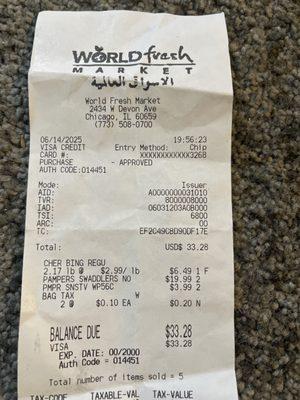 World Fresh Market