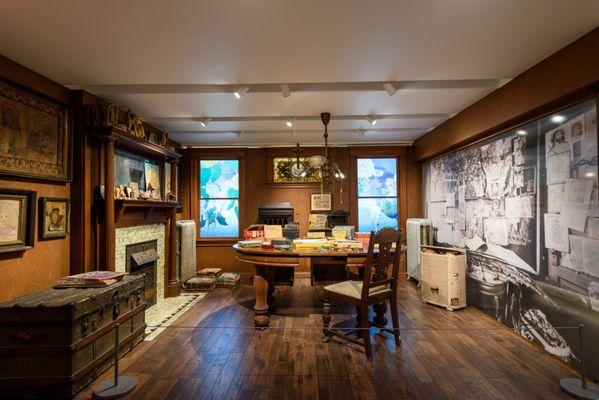 "Henry Darger: The Room Revealed,"
Duchossois Family Darger Exhibition Gallery. Photo by by Cheri Eisenberg