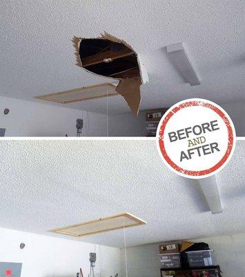 Hole In The Wall Drywall Repair