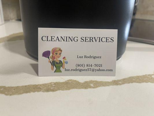 Luz Rodriguez Cleaning Services