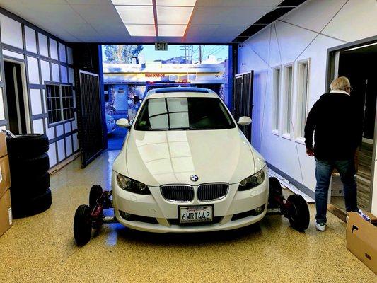 BMW NO KEY STUCK IN PARK