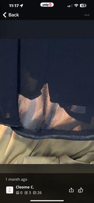 I bought this dress brand new for the event