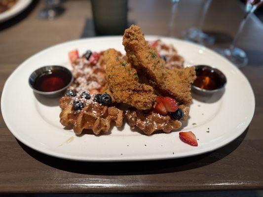 Chicken and Waffles