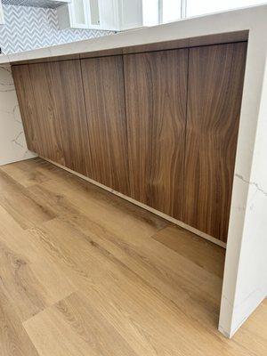 Cabinet stained