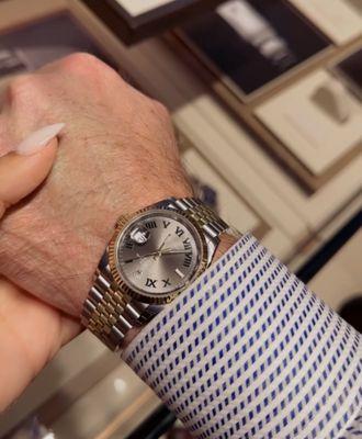 Rolex Datejust watch