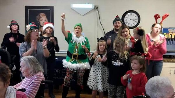 Senior Care Center Christmas 2015