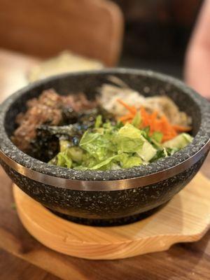Dolsot Beef Bulgogi Bibimbap