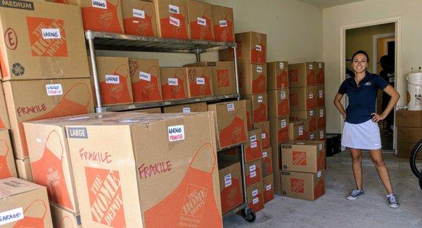 We offer professional packing/unpacking services!