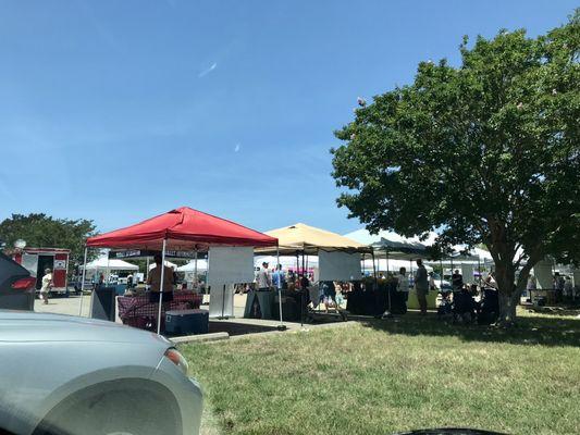 Market is in Oozlefinch Parking Lot