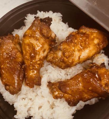 Spicy chicken wings