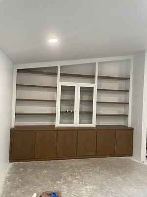 Entertainment Center - After Photo