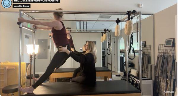 Spring Pilates EDH is a studio where Pilates Teachers can grow in their profession. Janette Jones is a 30 years Pilates hands-on expert!