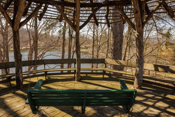 "The Witches Hat" gazebo at Willow Lake Farm