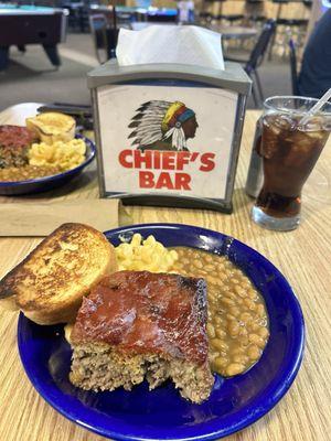 Thursday Special the Meatloaf.