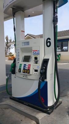 The arco gas station...having the lower gas price in the area..and clean place.