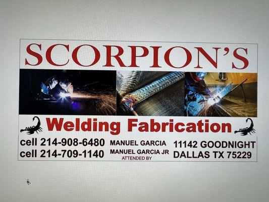 Scorpion's Welding