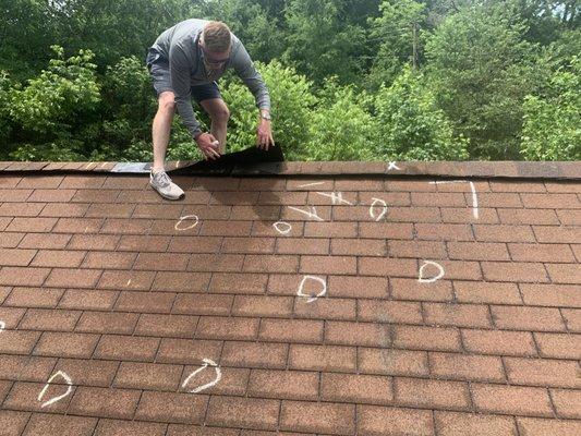 Wind and Hail damage inspections are no cost to our valued customers.