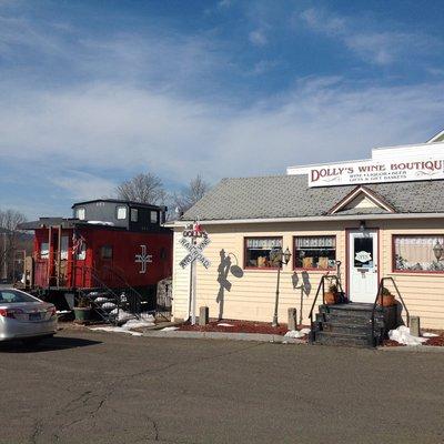 Wine, beer & spirits with related gift items.Visit our restored caboose adjacent to the building for a unique shopping experience!