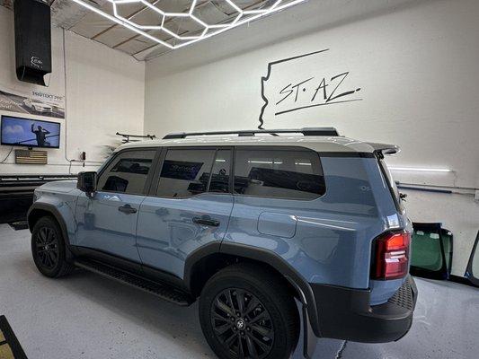 Toyota Land Cruiser 20% ceramic all the way around!!!!