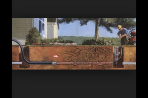 Instead of having to dig your entire yard we can dig 2 holes and make the repair