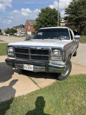 The truck they wrecked