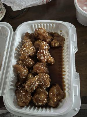 Sesame chicken