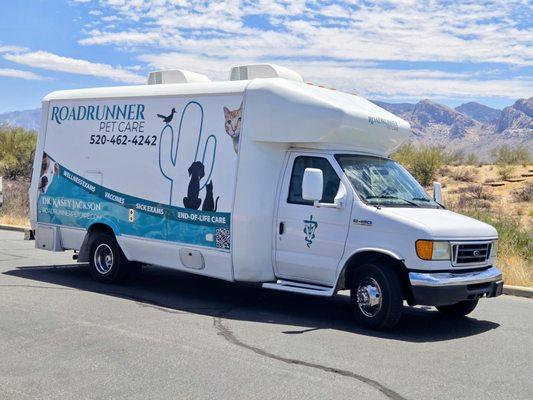 In the comfort of your home or in our mobile clinic we cater our care to your pets needs.