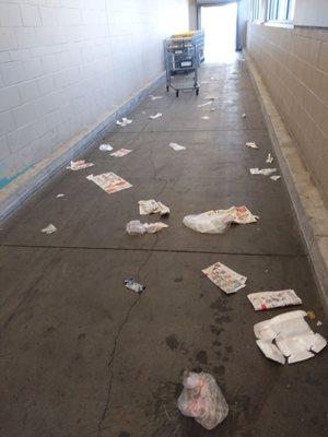 This is just one area. The bathrooms are broken and dirty. The shelves are missing items. It's DIRTY!!