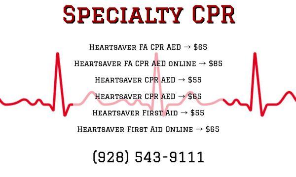 Specialty CPR