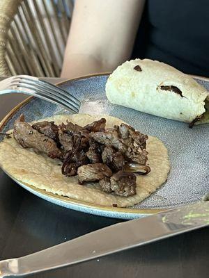 Steak tacos