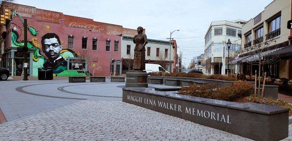 Maggie Lena Walker Memorial Plaza