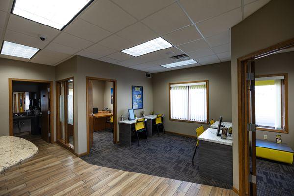 Inside Dollar Loan Center Appleton, Wisconsin